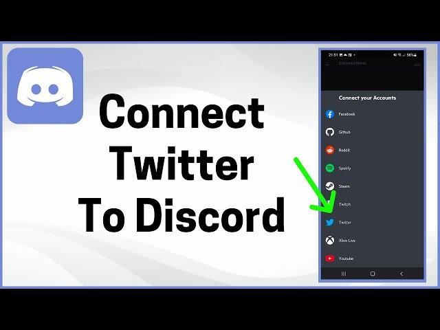 How to Connect Twitter to Discord