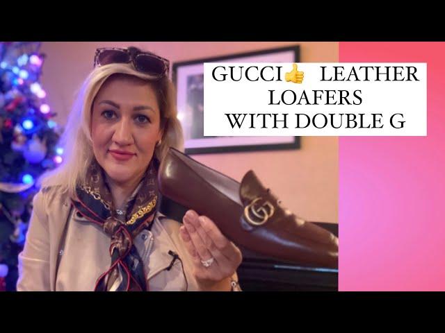 UNBOXING MY GUCCI LEATHER LOAFER WITH DOUBLE G| ONE OF THE BEST GUCCI SHOES