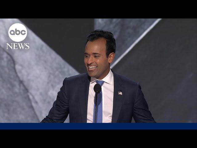 Vivek Ramaswamy urges crowd to ‘vote Trump' at RNC day 2