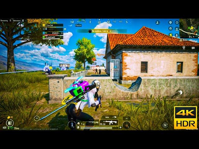 HDR+90FPS pubg mobile BEST NEW AGGRESSIVE FASTEST gameplay Emulator /GAMELOOP/4k