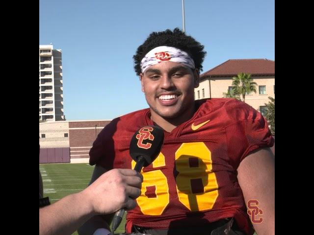 USC Football - Meet OL Alijah Vera-Tucker