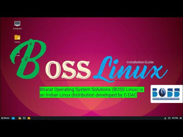 BOSS Linux 8 Indian GNU/Linux distribution by CDAC  customized to suit Indian's digital environment