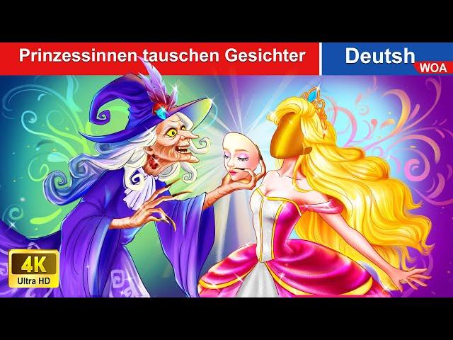 Prinzessinnen tauschen Gesichter ️ Princesses Swap Faces in Germany  @WoaGermanyFairyTales