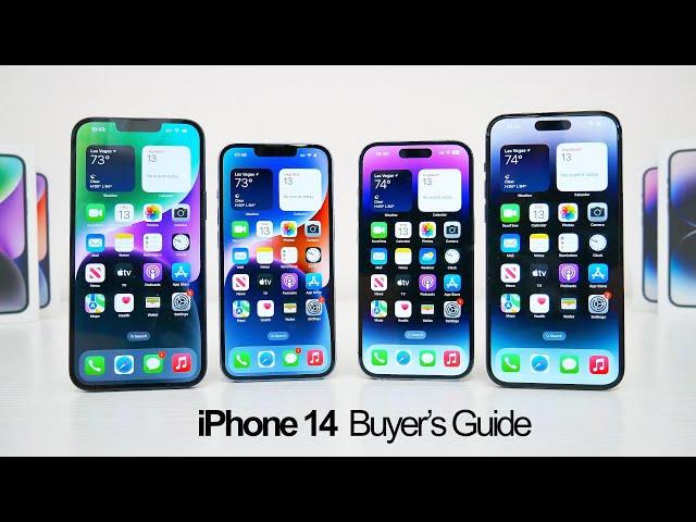 Every iPhone 14 Compared! iPhone 14 vs. 14 Plus vs. 14 Pro vs. 14 Pro Max