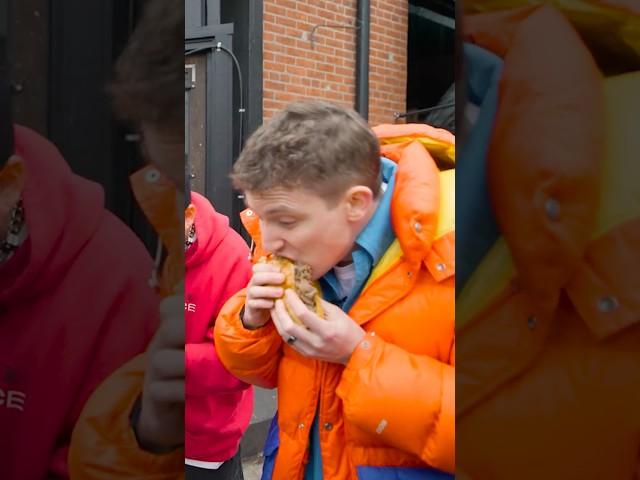 Two Brits try Authentic Philly Cheesesteaks!