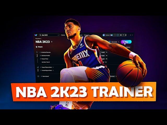  NBA 2K23 Trainer Mod Menu 10+ PC Steam | Super Players Stats, Unlimited Stamina, Freeze Timer