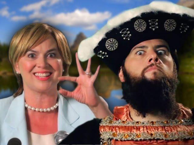 Hillary Clinton ( Un-aired Battle) Epic Rap Battles of History.