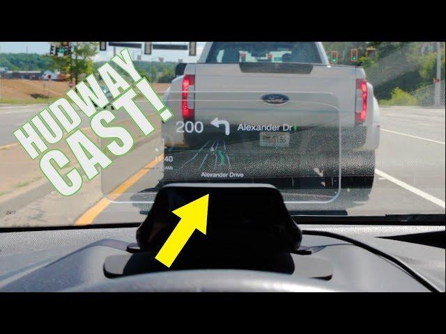 This Head Up Display Is Really Really Good!! [Hudway Cast Review]