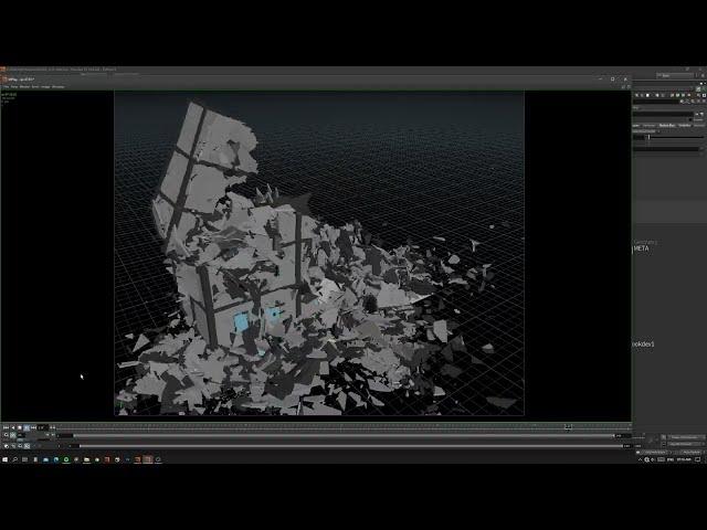 Applied Houdini Rigids II - Structure Destruction v2