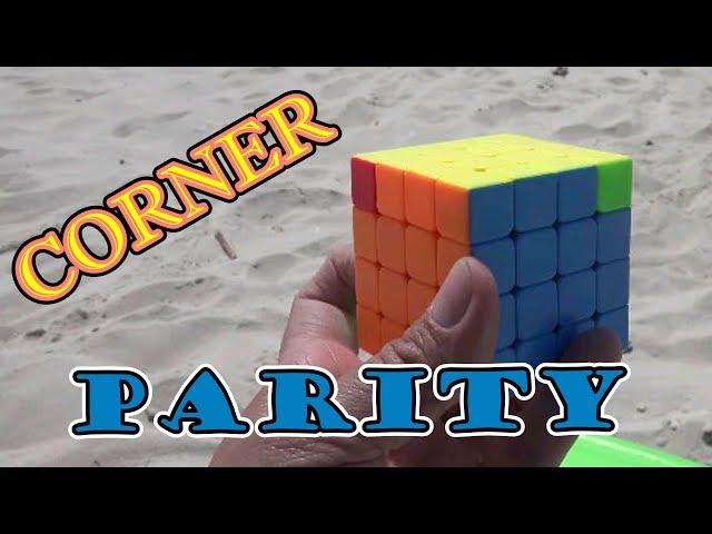 Easiest Beginner Way to solve 4x4 Rubik's Cube Revenge Corner Parity (Tutorial). No more Algorithms!