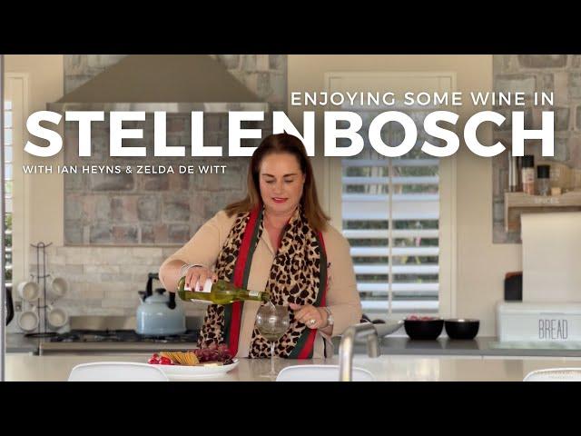 A Glass Of Wine Inside Nooitgedacht Estate | Stellenbosch | Ian Heyns & Zelda De Witt