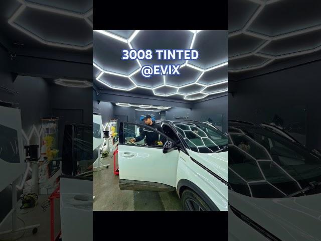 3008 TINTED AT EVIX #Peugeot3008 #WindowTint #TintedWindows #PeugeotTint #CarTint #TintedPeugeot