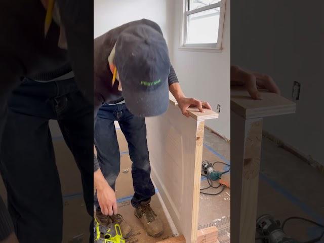 DIY hinge jig for door