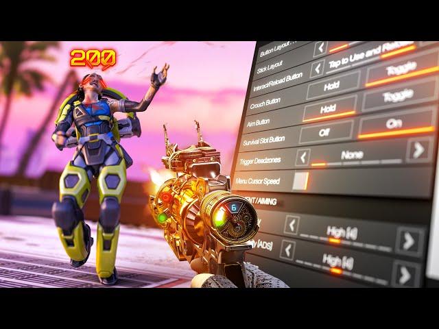 I Updated to the BEST Controller Settings in Apex Legends | Season 19/20