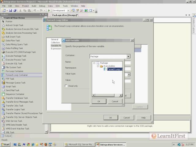 MSBI - SSIS - How To Combine The Foreach Loop And Execute SQL Task - Part-102