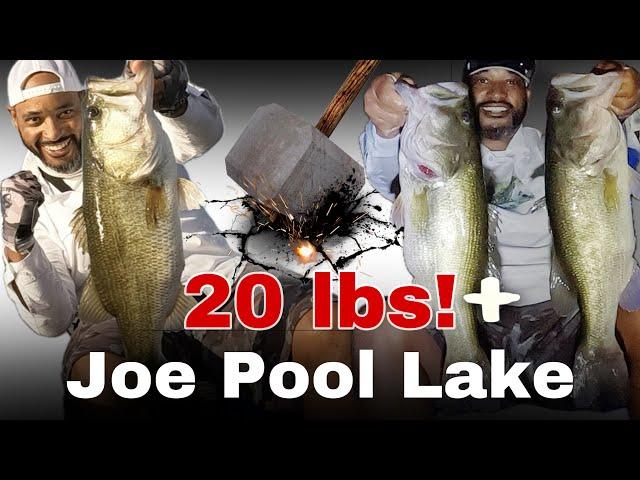 Joe Pool Lake - Epic Bass Fishing Day‼️ #bassfishing #fishing