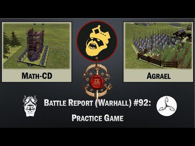 T9A - Battle Report (Warhall) #92: Infernal Dwarves vs Dread Elves