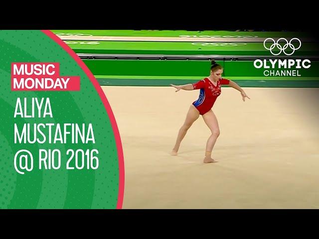 Aliya Mustafina's Floor Routine to "Moscow Nights" at Rio 2016 | Music Monday