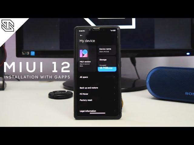 How To Install MIUI 12 China Beta On Mi 8 SE | With Google Play Services | Quick Overview | 2020