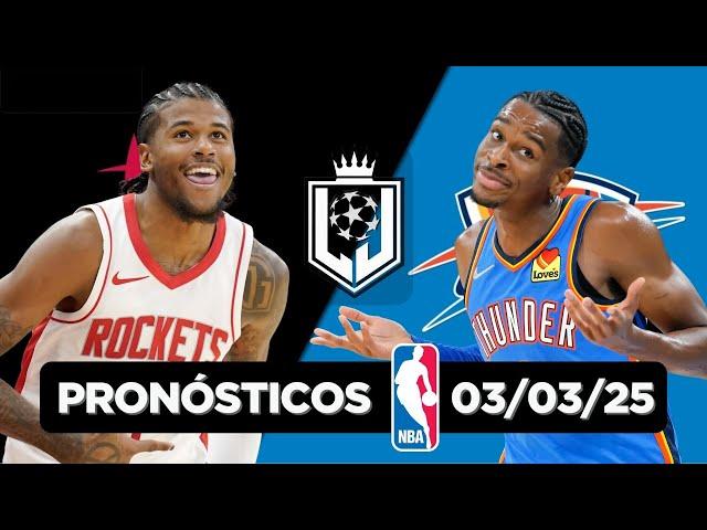 PRONÓSTICOS DE NBA PARA HOY 3 DE MARZO | PICKS GRATIS