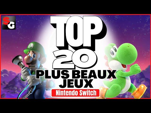 Le TOP 20 des plus beaux jeux sur Nintendo Switch