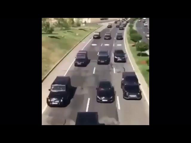 russian mafia car convoy