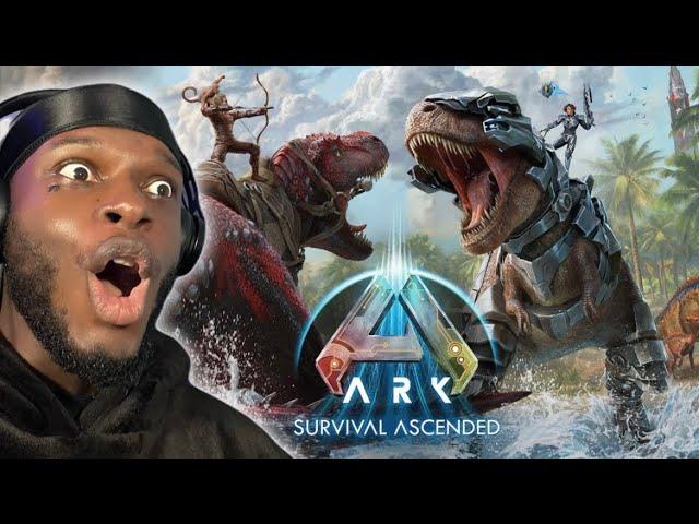 ARK: Survival Ascended ASA Official Trailer REACTION IS THIS A JOKE? #arksurvivalascended #reactions