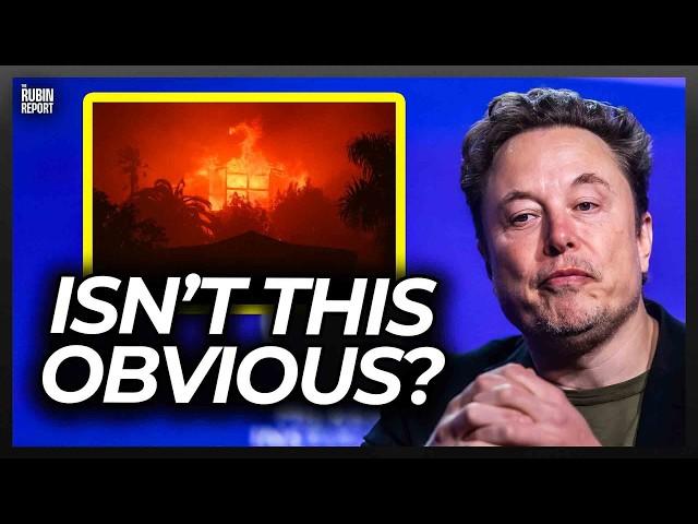 Elon Musk Notices Something About the Wildfires No One Noticed