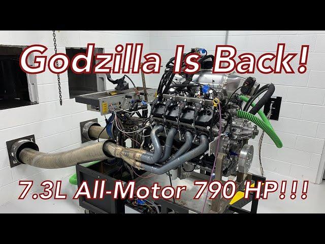 Godzilla 7.3L Ford — Back on the Dyno With Over 780 All-Motor HP — Plus... We Reveal What's Next.