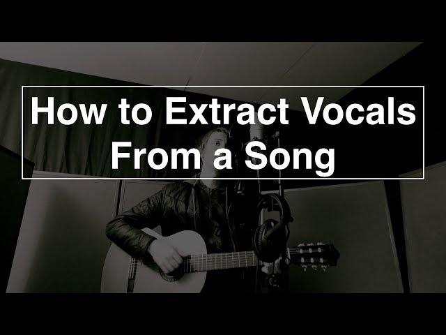 How to Extract Vocals From a Song - Logic pro X