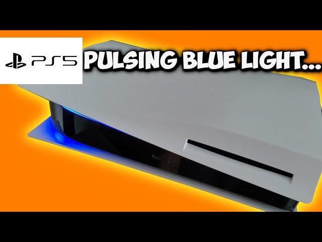 Blue light of death on a PS5 :(