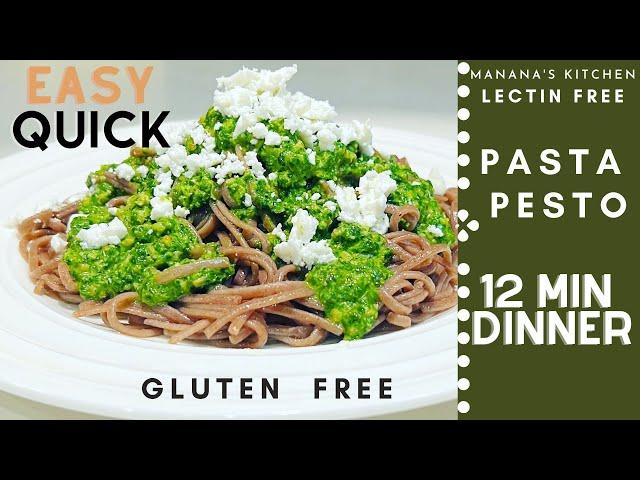 Lectin Free Dinner Recipe [Pasta Pesto] Best Gluten Lectin Free Sorghum Pasta | Big green organic