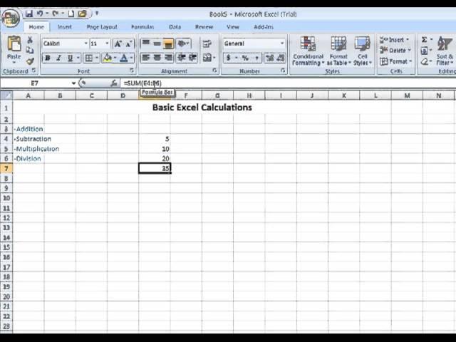 Excel How-To: Basic Excel Calculations, Part 1 of 2