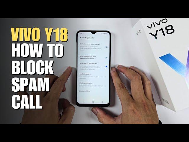 How To Block A Phone Number In Vivo Y18 | Block Calls Tutorial