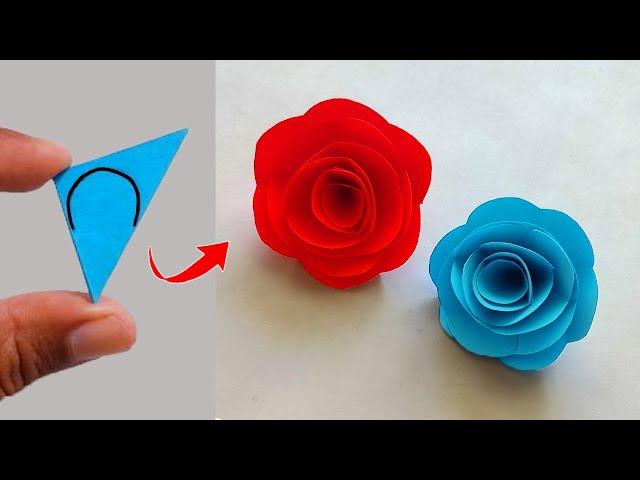 HOW TO MAKE JISOO's FLOWER | Paper Flower Making Step By Step | DIY Origami Flower