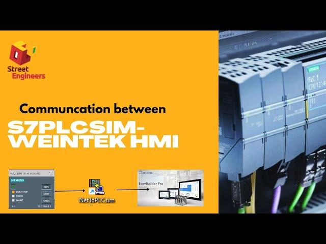 Communication with S7 PLCSIM & Weintek HMI Simulation without Hardware | NetToPLCsim | TIA 15.1 |