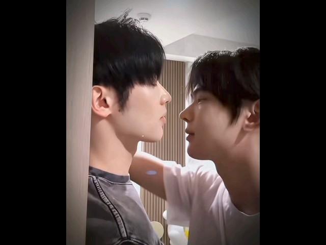 bl kiss  Zhuang & Rou rou #blshorts #lgbtq #gay #loveboy #lovebl #foryou #loverboy #kiss #vlog #fyp