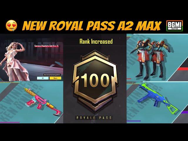 ROYAL PASS MAX A2 - A2 RP MAX FIRST DAY - BGMI NEW A2 ROYAL PASS IS HERE @ParasOfficialYT