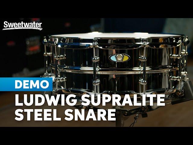 Ludwig Supralite Snare: Rich Overtones, Precise Attack & More