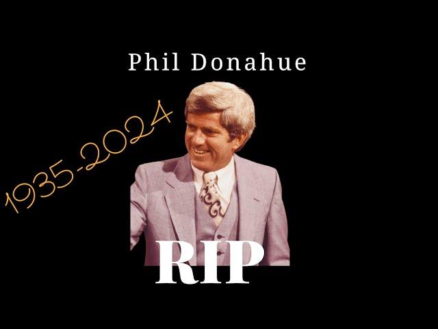 Phil Donahue's Final Moments: A Look at His Life and Legacy #PhilDonahue #celebritygossip #talkshow