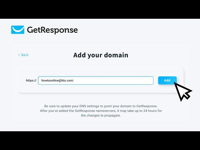 How To Connect Custom Domain in GetResponse (2024)