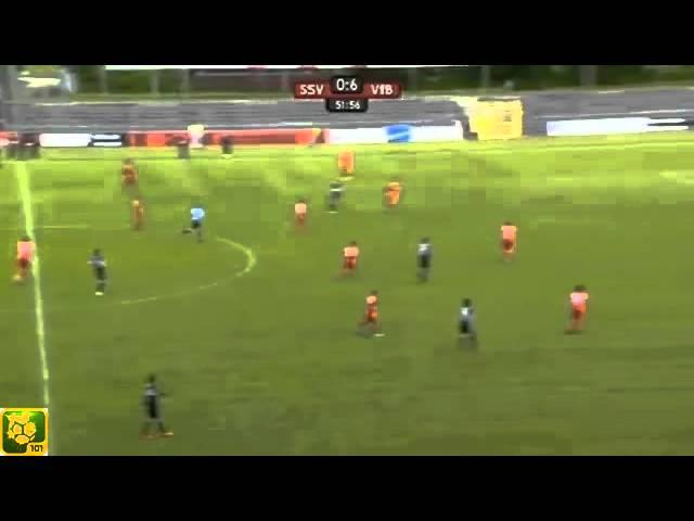 Raphael Holzhauser Brilliant Goal from Own Half  (Reutlingen 0-6 Stuttgart ) 25/05/2013