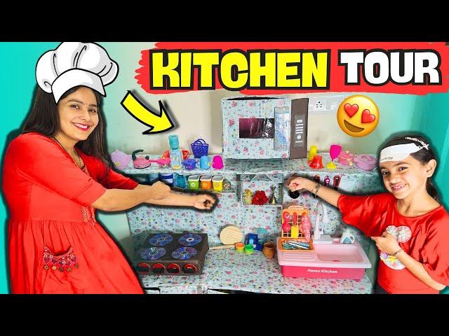 MY KITCHEN ORGANIZATIONMINI KITCHEN HOUSE KITCHEN TOURCOOKING GAME| SAMAYRA NARULA |