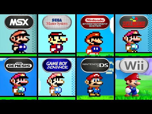 Super Mario World - MSX vs NDS vs SEGA vs NES vs SNES vs GBA - Which is Best?