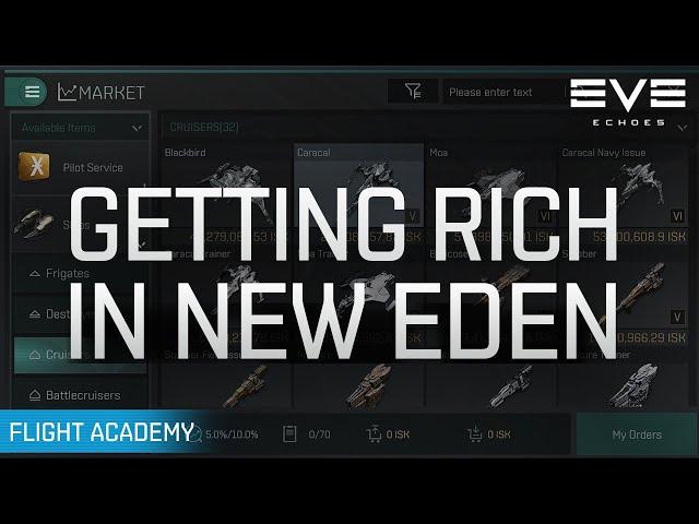 How To Get Rich | Flight Academy - EVE Echoes