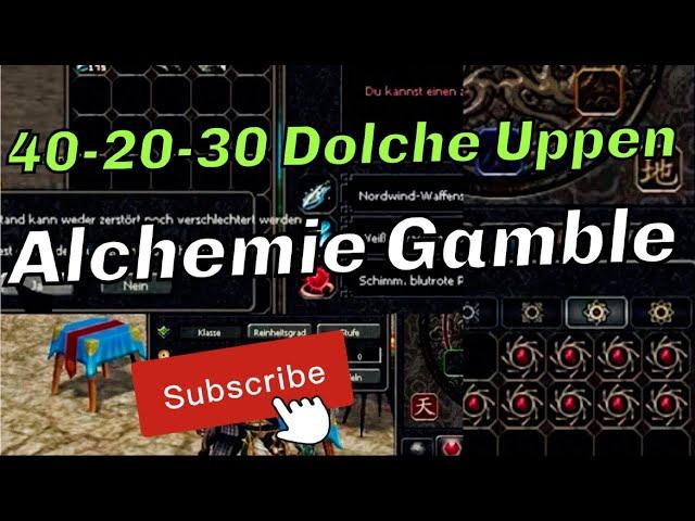 Metin2 Schlangendolche Uppen + Alchi Gamble