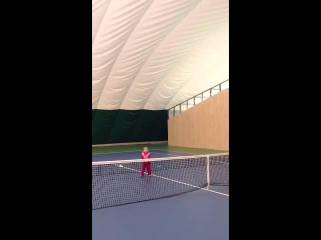 Ksenia Efremova tennis player 3.5 years old (points)