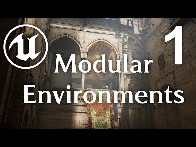 Modular Environments in UE4 -  Part 1 - Planning And Blockout