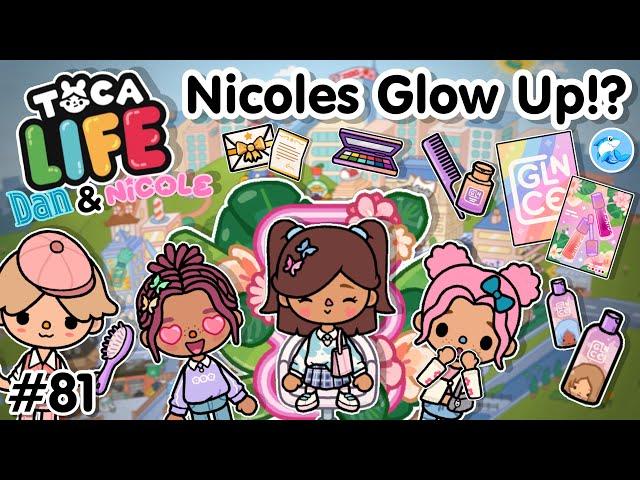 Toca Life City | Nicoles Glow Up!? #81 (Dan & Nicole Series) Toca Boca