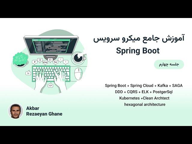 جلسه چهارم از اموزش میکروسرویس و معماری در اسپرینگ بوت Spring Boot